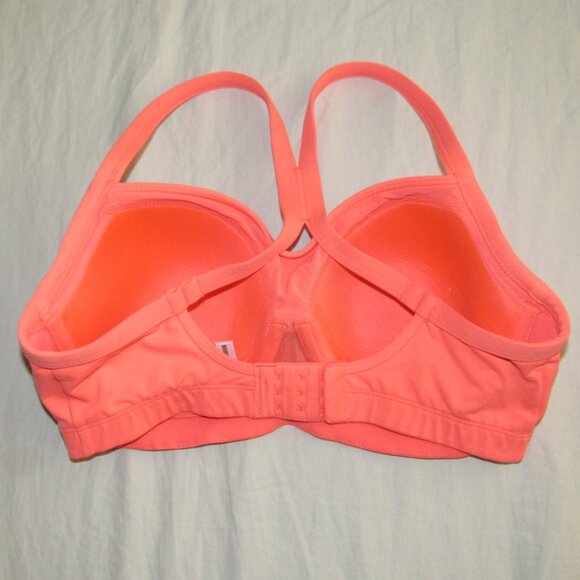 VSX Sport Victoria's Secret Neon Underwire Crossback Sports Bra sz 34DD - Picture 2 of 3